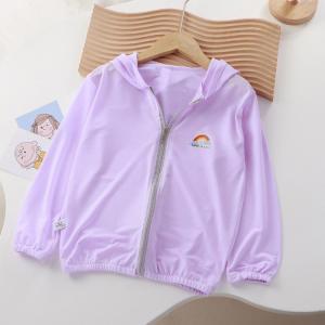 UV ジップパーカー 夏 女の子 子供服 UV...の詳細画像2