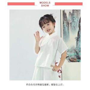 半袖 子供用 キッズ 半襦袢 Tシャツ きもの...の詳細画像5