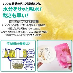 キッチンクロス 6枚セット 台ふきん 布巾 キ...の詳細画像3