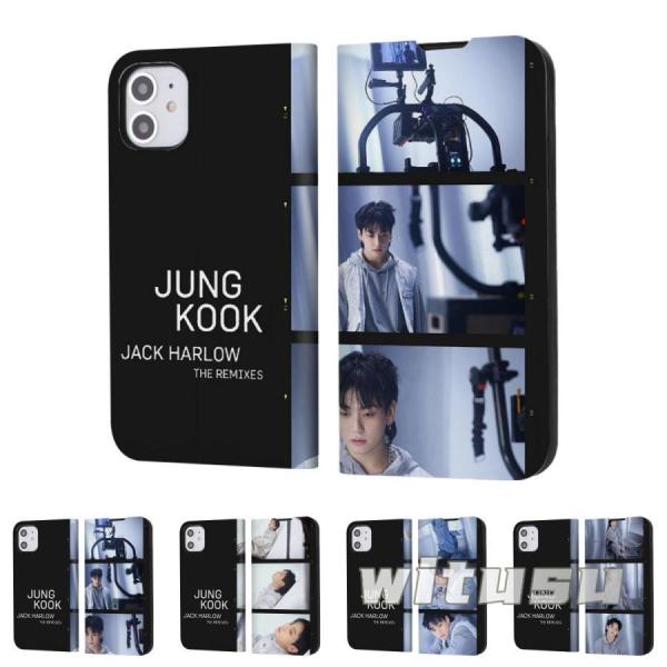 BTS 防弾少年団 JungKook グク 3D スマホケース iPhone ケース 手帳型 SE3...