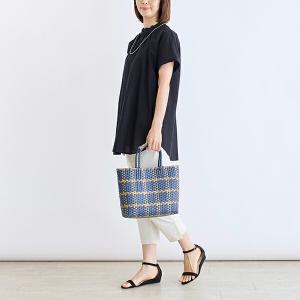 栗原はるみ/ファッション雑貨/テープかごバッグ Sの詳細画像1