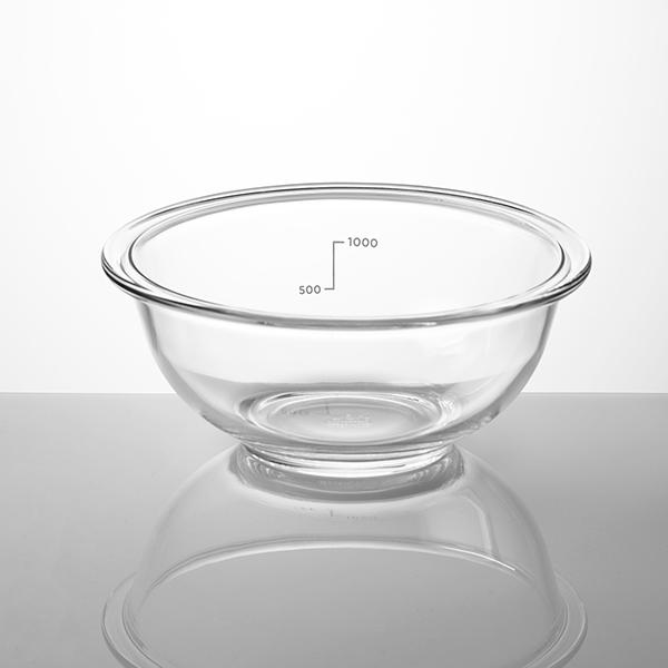 耐熱ガラスボウル 1.5L 栗原はるみ ギフト包装可 キッチン用品 調理道具  レンジ オーブン 食...