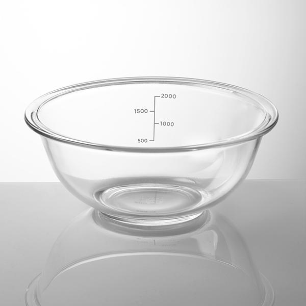 耐熱ガラスボウル 2.5L 栗原はるみ ギフト包装可 キッチン用品 調理道具 レンジ オーブン 食洗...