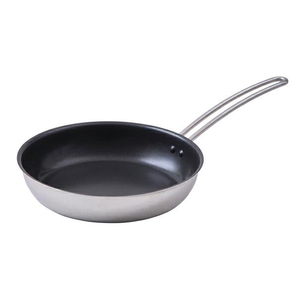 栗原はるみ/キッチン用品/3層 IH対応浅型フライパン 24cm