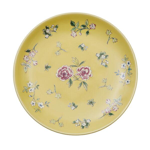 栗原はるみ/洋食器/花中華 大皿 イエロー  /ポイント利用