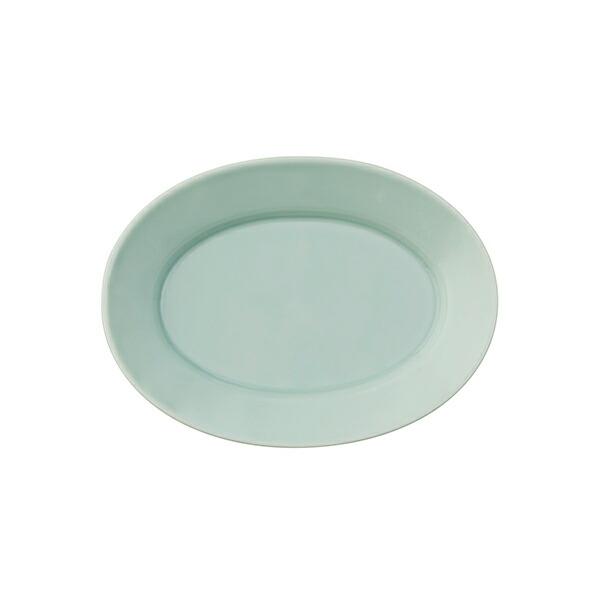 栗原はるみ/洋食器/オーバル リムプレート 小 青磁/ポイント利用
