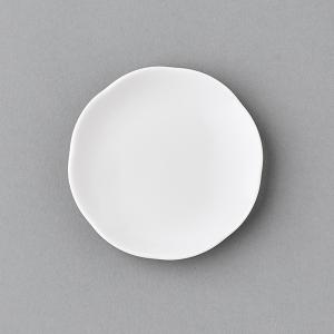 share with Kurihara harumi ギフト包装可花型 白 プレート 食器 新輪