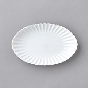 share with Kurihara harumi ギフト包装可花型 白 プレート 食器 新輪