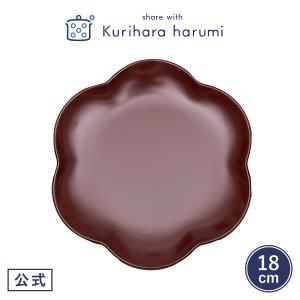 share with Kurihara harumi ギフト包装可食洗機対応花皿 朱 小 栗原