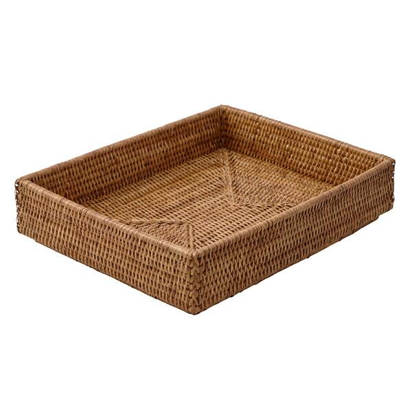 栗原はるみ/キッチン雑貨/ラタン スクエアトレー/ポイント利用