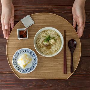 栗原はるみ/キッチン雑貨/木製半月両面盆の詳細画像1