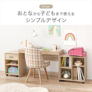省スペース デスク3点セット デスク 机 書斎...の詳細画像3