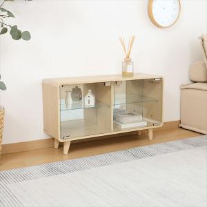 コレクションシェルフ クレール ワイド 幅79...の詳細画像1