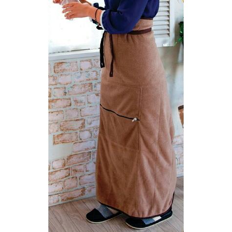 寝具 毛布 ブランケット 電気を使わない巻きスカート型ひざ掛け 電気を使わずぽかぽかになる 8093...