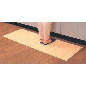 [10%off] ランキング1位受賞 300円クーポン進呈 籐キッチンマット 45×180cm / ...