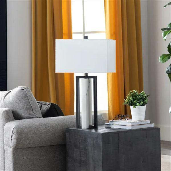 ＼レビューでプレゼント／LED対応 ブロンズメタルのテーブルランプ 大理石 照明 電球 卓上ライト ...