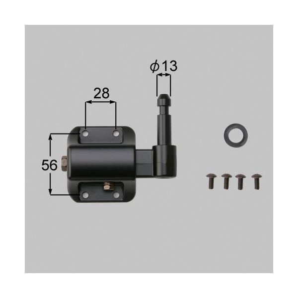 LIXIL（TOEX）　調整金具H（下）　ブラック　【品番：KUN89021A】