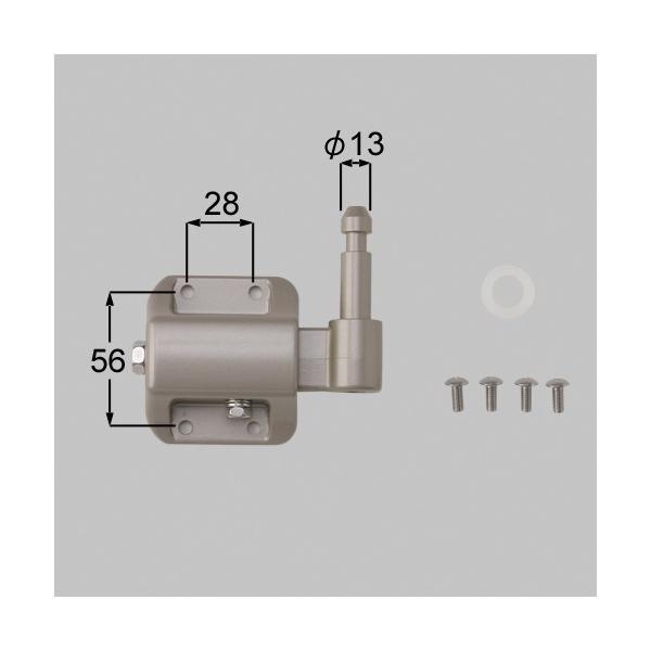 LIXIL（TOEX）　調整金具H（下）　シャイングレー　【品番：KBK89021A】