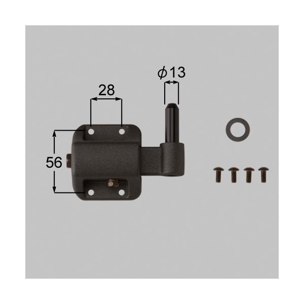 LIXIL（TOEX）　調整金具H（上）　スウェードグレー　【品番：KEB89011A】