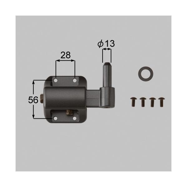 LIXIL（TOEX）　調整金具H（上）　ロレアルグレー　【品番：KDW89011A】