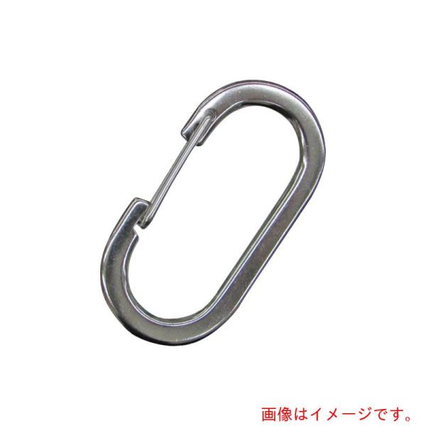 【メール便対応】水本機械製作所　ステンレス　パワーＯ型フック　長さ４１ｍｍ　【品番：B-3099】