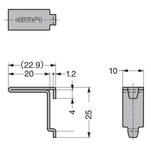 【メール便対応】スガツネ工業 LAMP ステン...の詳細画像2