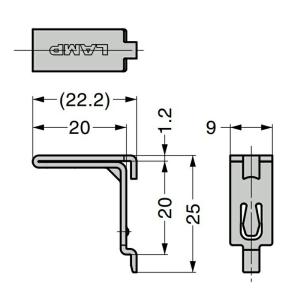 【メール便対応】スガツネ工業 LAMP ステン...の詳細画像2