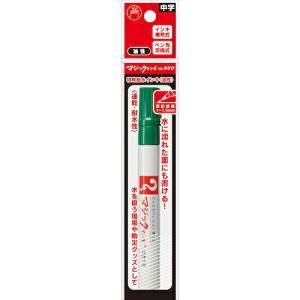 【在庫処分】【メール便対応】寺西化学工業　マジックインキ　Ｎｏ．５００　パック　緑　【品番：M500P-T4】