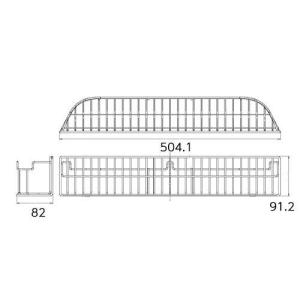 LIXIL(サンウェーブ) ワイヤーポケット ...の詳細画像1