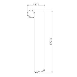 【メール便対応】TOTO 小便器目皿用フック ...の詳細画像1