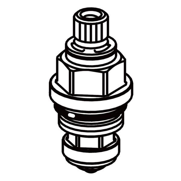 【メール便対応】LIXIL（INAX）　ノンライジングバルブASSY　【品番：A-10206】