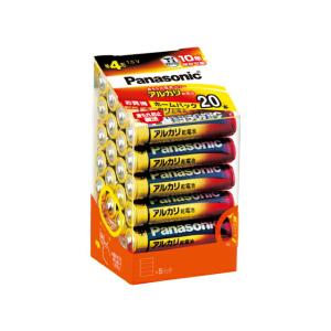 パナソニック　アルカリ乾電池単4形20個パック　【品番：LR03XJ/20SH】