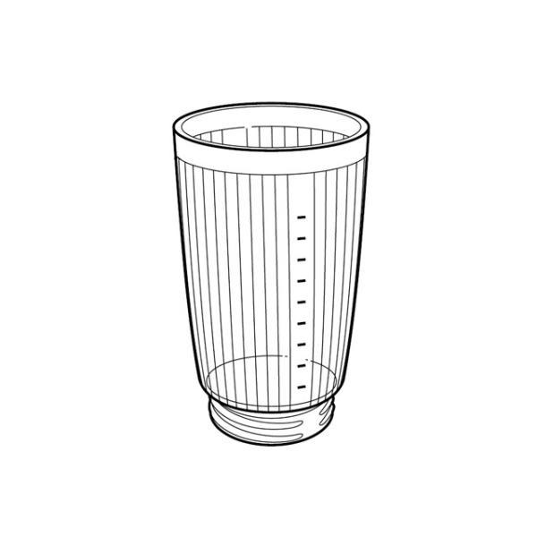 パナソニック　ミキサーコップ　【品番：AMX03B-200】