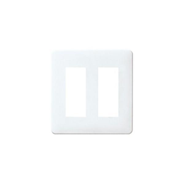 【メール便対応】パナソニック　コスモシリーズワイド21 コンセントプレート（6コ用）（ホワイト）　【...