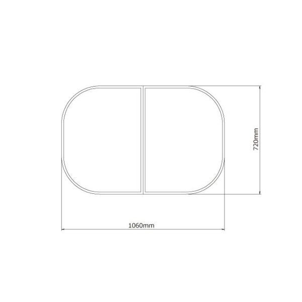 ノーリツ　ふろふた FA1175G-WH　【品番：SCA7L03】