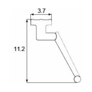 LIXIL（サンウェーブ） 棚板セット 間口30cm用 アイボリー 【品番：TTS