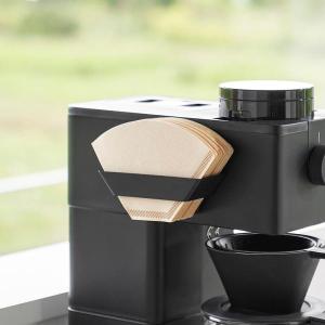 山崎実業　フィルムフックコーヒーペーパーフィルターストッカー タワー ブラック 4903208082457　【品番：08245】