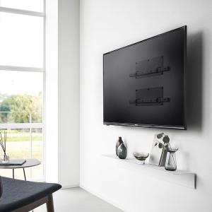 山崎実業 壁付けテレビホルダー スマート ブラ...の詳細画像2