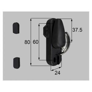 LIXIL（新日軽）　クレセント錠（ロックマーカー付）和障子用（L）　【品番：S8CL1223LS】