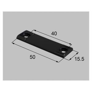 【メール便対応】LIXIL（新日軽）　チリ出しブロック　ブラック系　【品番：SVDT549S01】