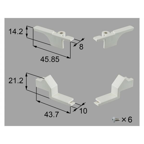LIXIL（新日軽）　面格子取付部品セット　【品番：SVHW787S01】