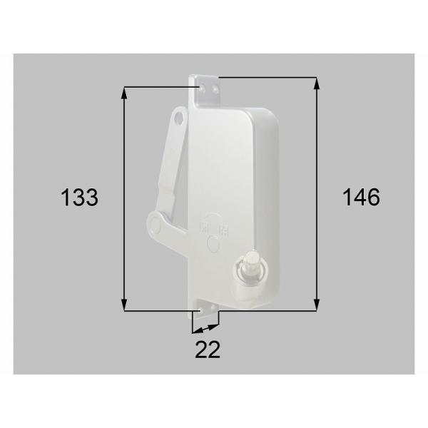 LIXIL（新日軽）　オペレーター（オーニング窓）（R）　【品番：SMMD479RS01】