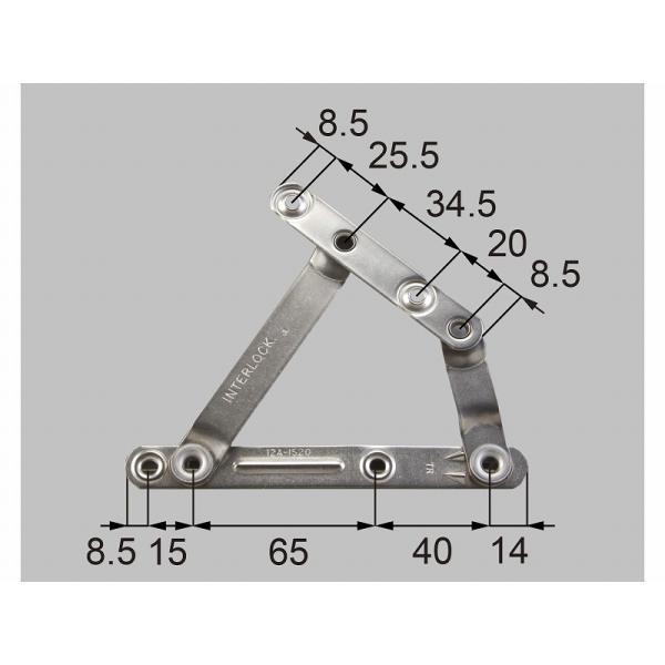【メール便対応】LIXIL（新日軽）　フリクションステー（R） 小　【品番：SVJ840RS01】