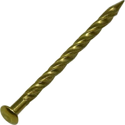 【在庫処分】八幡ねじ（YAHATA）　真鍮スクリュー釘ＪＳ　32ｍｍ（200本入）　【品番：4979...