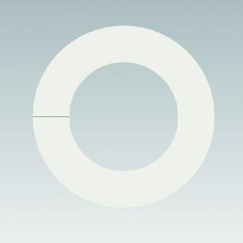 【メール便対応】ユニット（UNIT）　シーリングプレート　８０Ａ（白）・１０枚組　【品番：476-2...