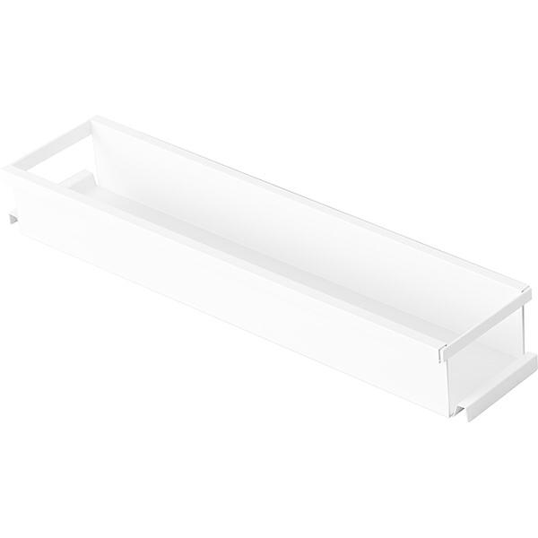 山崎実業　シンク下 伸縮キッチンラック タワー スリム　ホワイト　【品番：04490】