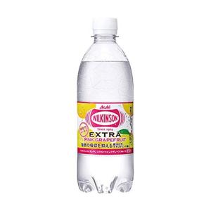 販路限定品アサヒ飲料 ウィルキンソン タンサン エクストラ ピンクグレープフルーツ 490ml×24本 機能性表示食品｜yuu-stoore