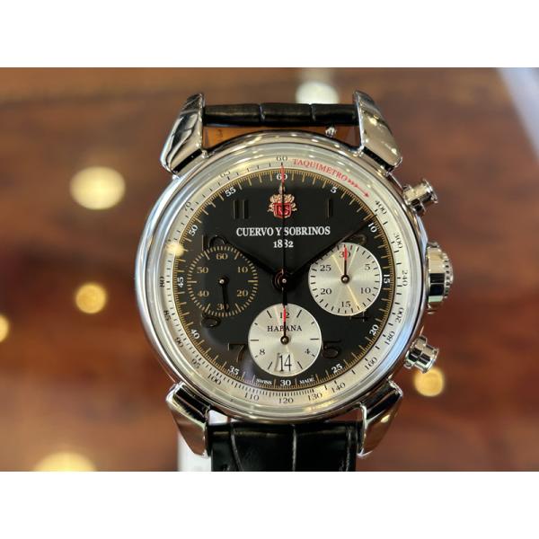 クエルボイソブリノス 腕時計 ヒストリアドール クロノグラフ ヘリテージ 正規商品 Ref.3145...