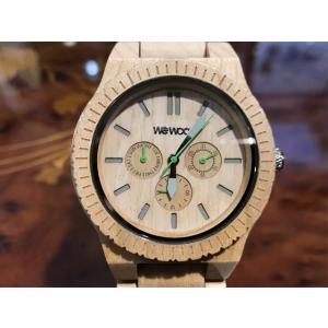 ウィーウッド WEWOOD 腕時計 ウッド/木製 KAPPA BEIGE 9818027 メンズ 正規輸入品｜yuubido-oyabu