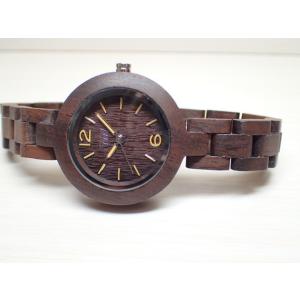 ウィーウッド WEWOOD 腕時計 ウッド/木製 MIMOSA CHOCOLATE 9818075 ...